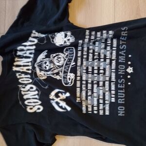 Sons of Anarchy Black Graphic T-Shirt